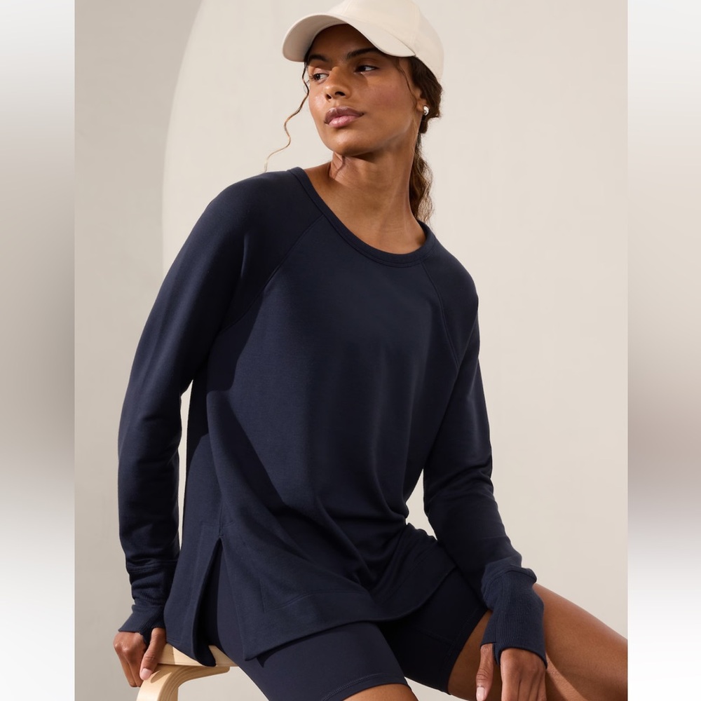 Athleta Coaster Luxe Recover Sweatshirt
